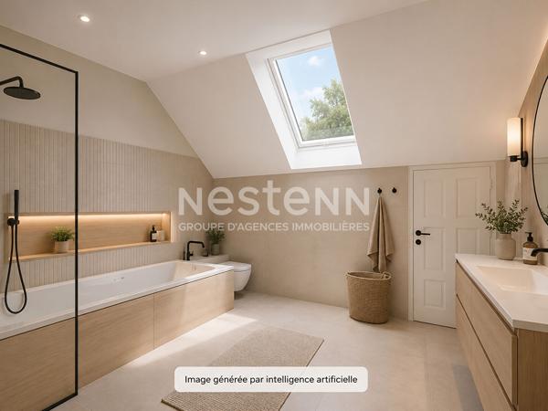 Maison Loudeac Centre Cinq  chambres