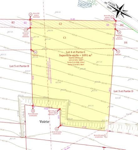 Terrain à vendre 1 091 m² Grammond