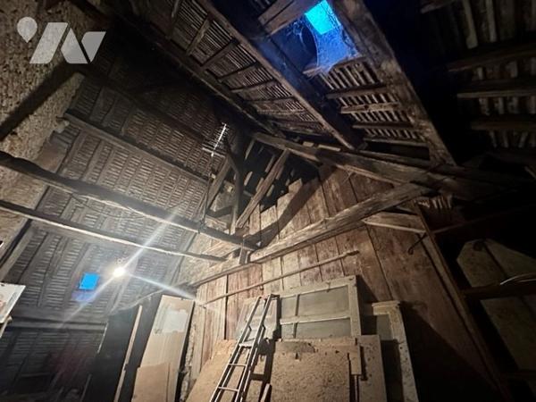 Maison de village de caractère proche commodités sur trois niveaux avec tour et terrain