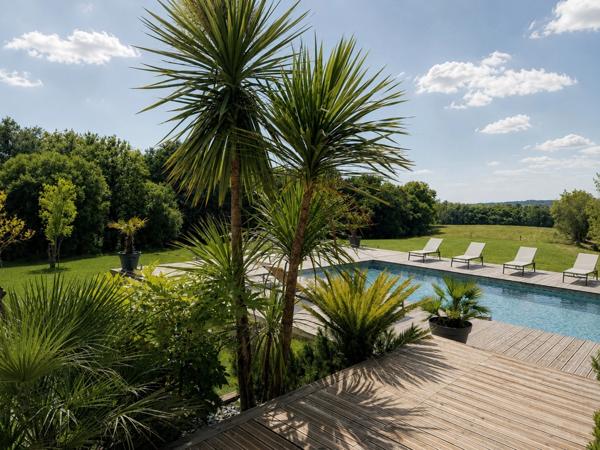 Domaine landais de 408 m² – 3 gîtes, piscine chauffée et 7,2 hectares