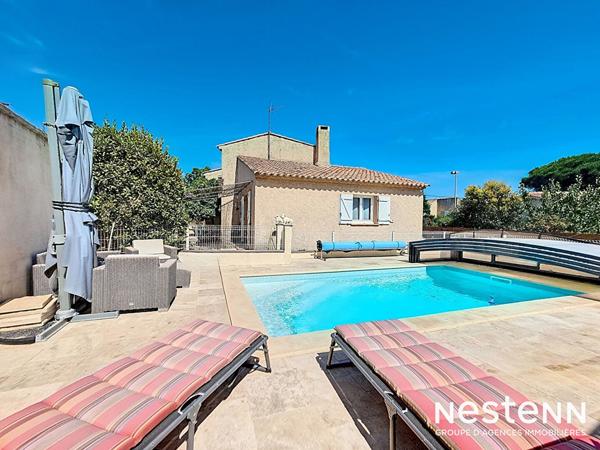 Maison Cogolin 4 pièce(s) 117 m2 + piscine et garage à proximité des commerces