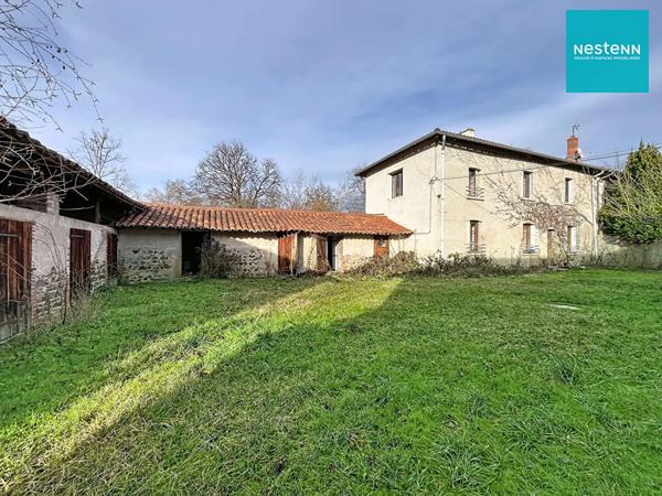SAINT PAUL D'UZORE 42600 - Environnement calme - Maison 120 m² à rénover - Terrain 4300 m²