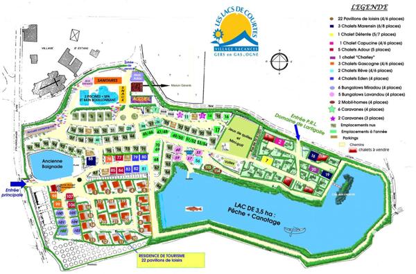 Camping à vendre 50 000 m² Estang