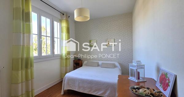 Maison 3 chambres jardin et garage