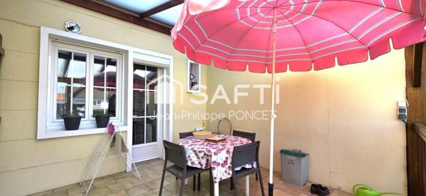 Maison 3 chambres jardin et garage