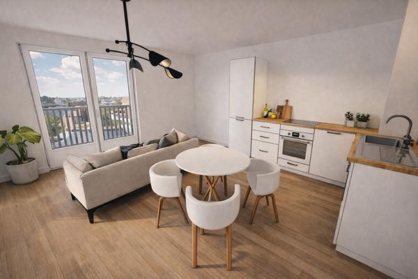 A VENDRE NANTES Hauts-Pavés T3 à rénover - dernier étage - ascenseur - balcon