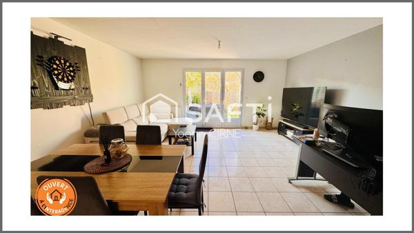 Maison de lotissement T4 79 m2 avec jardin et garage