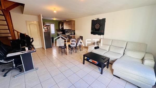 Maison de lotissement T4 79 m2 avec jardin et garage