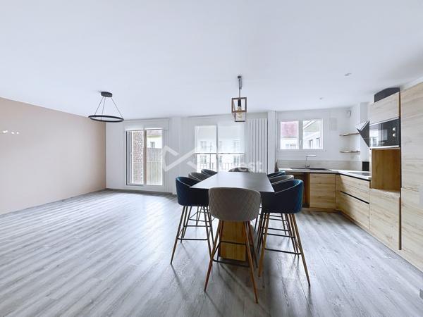 Appartement 4 pièces lumineux de 2 Balcons