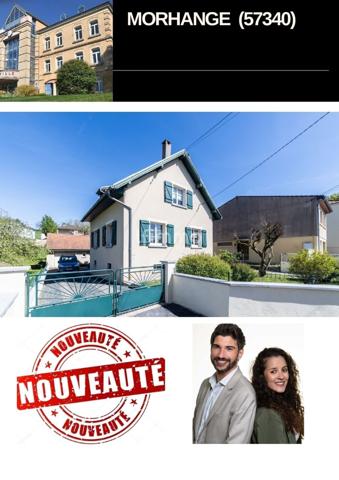 Coquette Maison Individuelle, Secteur Calme de Morhange.