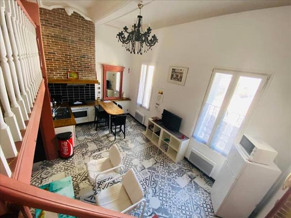 Appartement à vendre |  Sète |  1 pièce | 39 m²