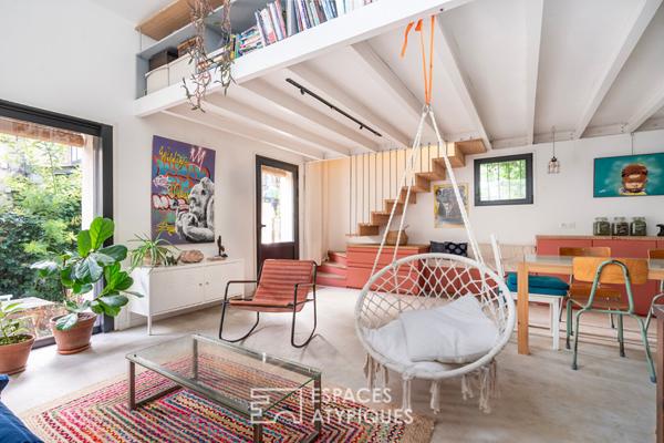 Maison d’architecte intimiste avec jardinet privatif