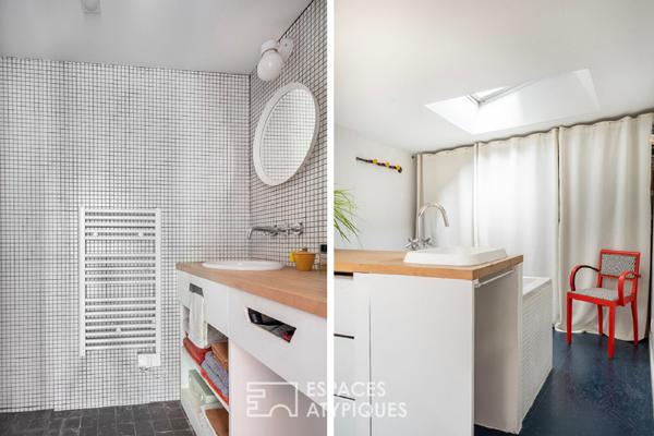 Maison d’architecte intimiste avec jardinet privatif