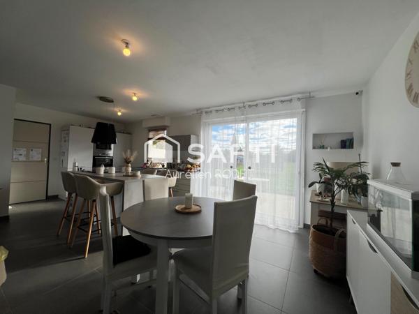 Pavillon de plain-pied de 2019, 3 chambres.