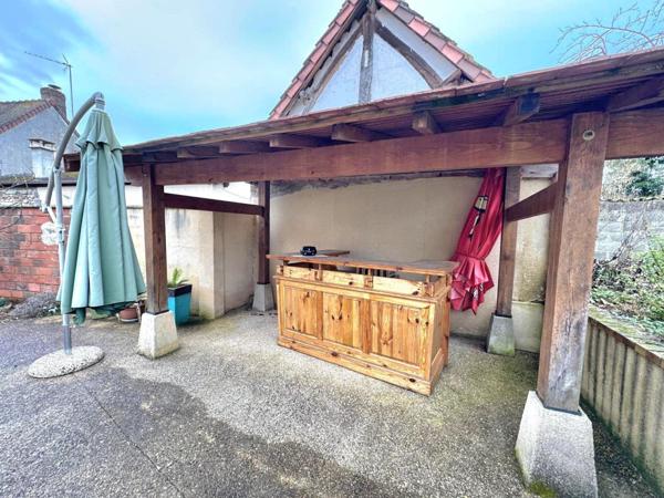 Ensemble immobilier  2 maisons : Maison 165 m2  et 80 m2  Gasny 27620 - 4 chambres- 976 m2 Terrain