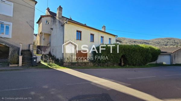 Maison à rénover avec fort potentiel locatif