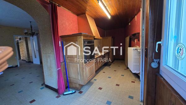 Maison à rénover avec fort potentiel locatif