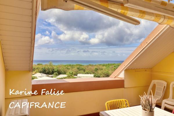 Appartement T2 vue mer à 200 m de la plage – Sainte-Luce
