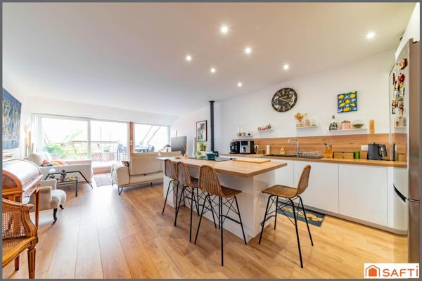 Appartement entièrement rénové avec terrasse