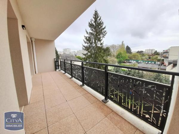 Appartement à louer 3 pièces 54.74m² Joué-lès-Tours (37300)