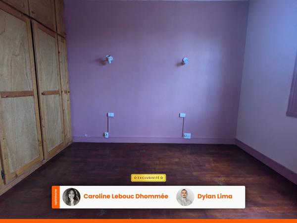 Maison sur sous sol 3 chambres garage et jardin