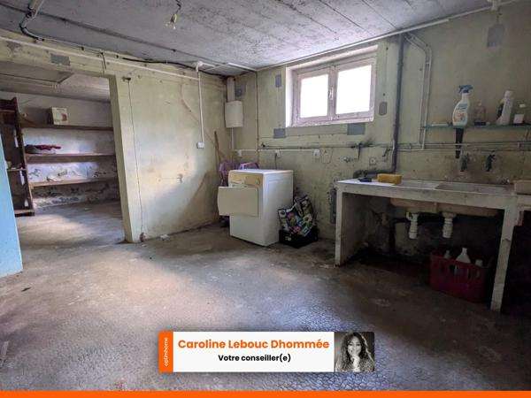 Maison sur sous sol 3 chambres garage et jardin