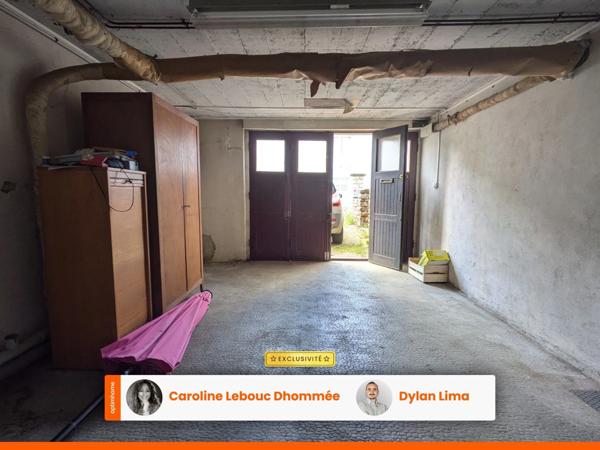 Maison sur sous sol 3 chambres garage et jardin