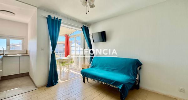 À vendre Studio 22.13 m² - Le Cap D'agde 34300