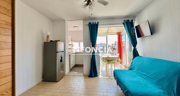 À vendre Studio 22.13 m² - Le Cap D'agde 34300