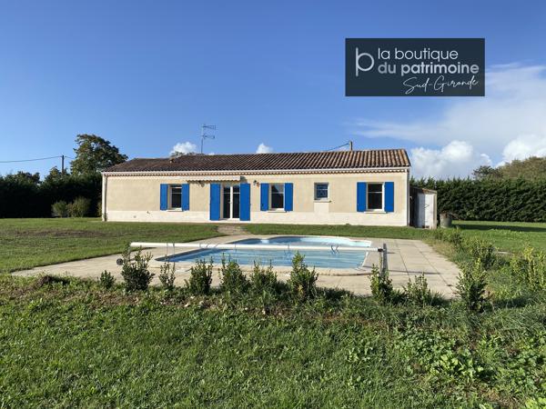 MAISON 4 CHAMBRES - PISCINE - 3240 m² terrain