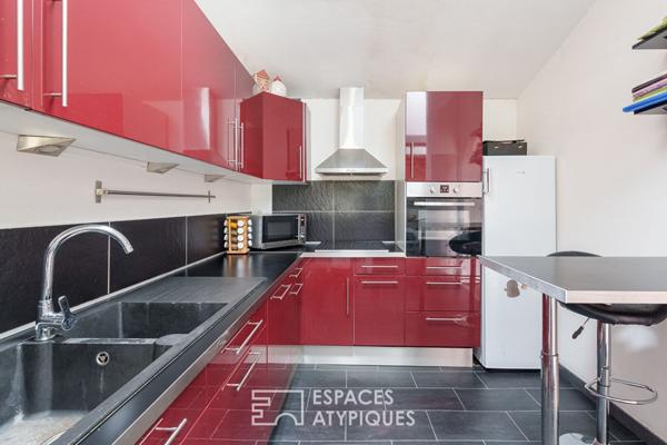 Maison fin XIXe au charme ancien et à l’agencement singulier