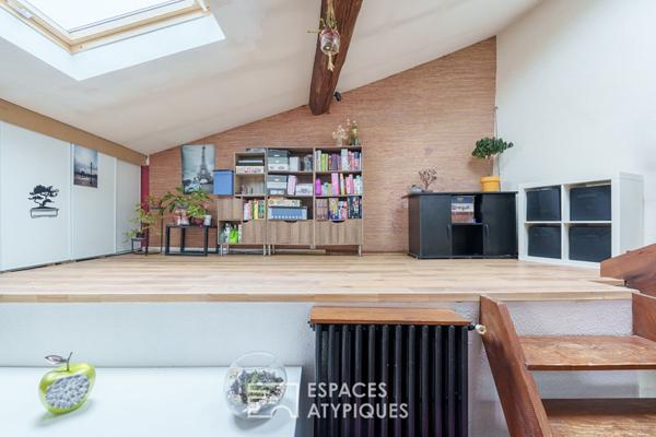 Maison fin XIXe au charme ancien et à l’agencement singulier