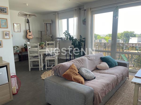 Appt T3 76 m² - VANNES - PROCHE GARE - GARAGE - CAVE