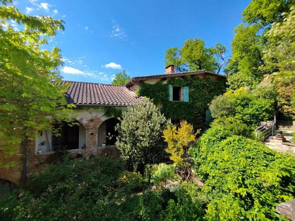 Deux maisons indépendantes, habitables immédiatement, 3 ha – Campagne de Molières (82)