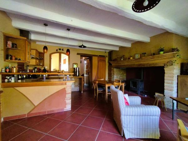 Deux maisons indépendantes, habitables immédiatement, 3 ha – Campagne de Molières (82)