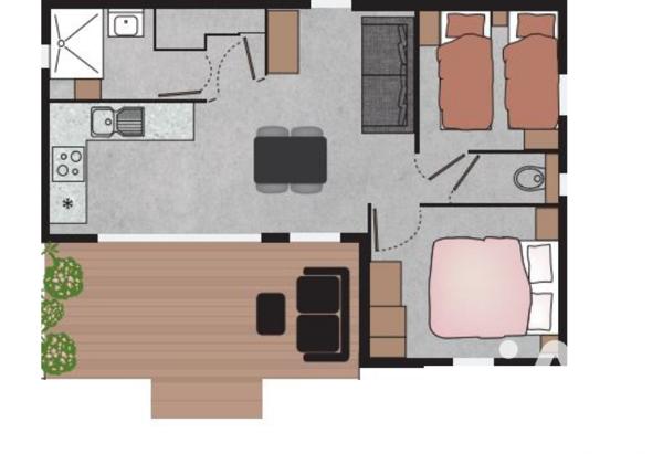 Maison à vendre 3 pièces 42 m² Sulniac