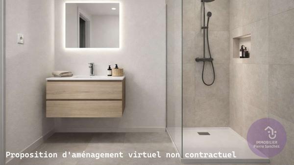 Souffelweyersheim (67460) Souffelweyersheim - T2 43.60 m² avec balcon, cellier et 2 parkings