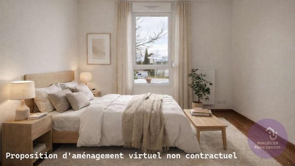 Souffelweyersheim (67460) Souffelweyersheim - T2 43.60 m² avec balcon, cellier et 2 parkings