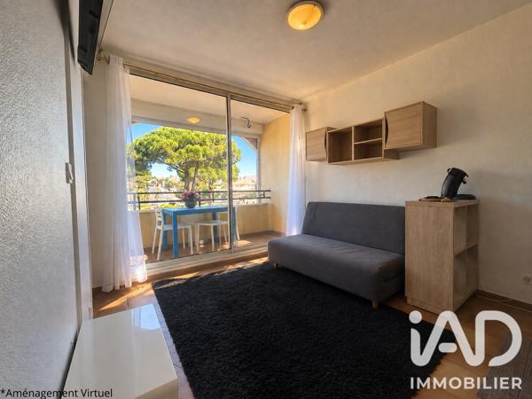 Appartement à vendre 3 pièces 23,93 m² Gruissan