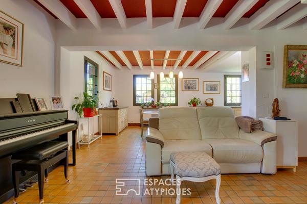 Propriété landaise de caractère au coeur de la nature