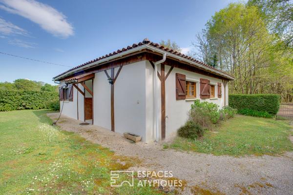 Propriété landaise de caractère au coeur de la nature