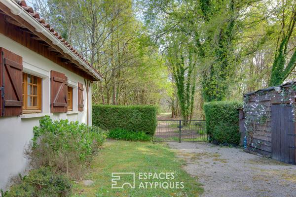 Propriété landaise de caractère au coeur de la nature