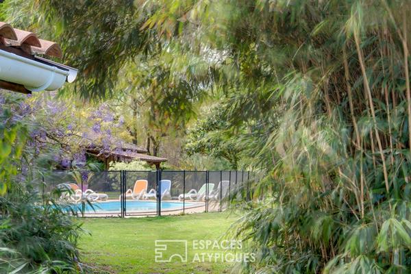 Propriété landaise de caractère au coeur de la nature