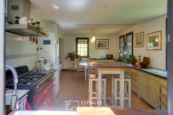 Propriété landaise de caractère au coeur de la nature