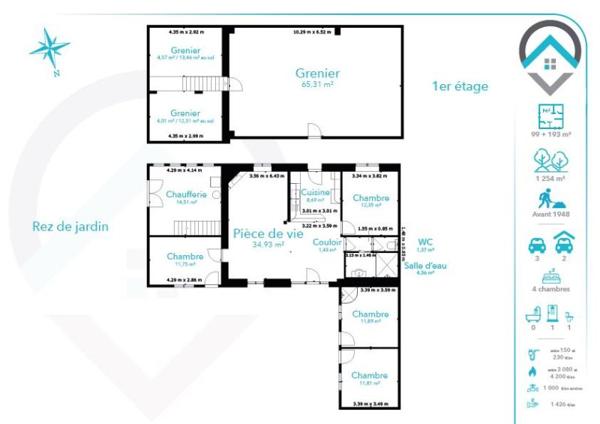 Vente / Maison T6