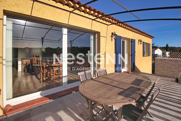 A VENDRE ! Maison RECENTE sur LORGUES de 117m² - 4 chambres - PROCHE DU VILLAGE