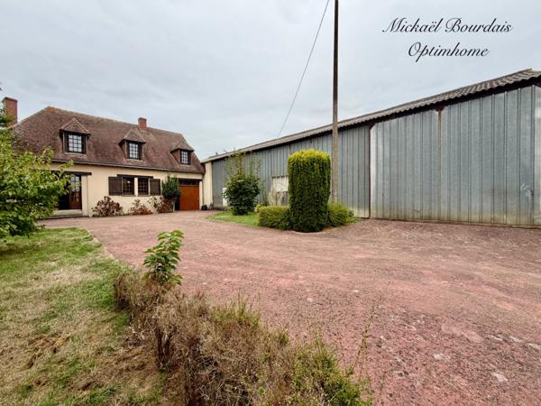 MAISON 142 m², 3 CHAMBRES ET HANGAR DE PLUS DE 300 m²
