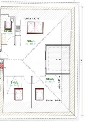 Anna Morra vous propose à Aussonne, au sein d’une bâtisse de caractère en cours de réhabilitation, ce bel appartement T3 de 78,60 m² situé au deuxième et dernier étage, offrant un cadre de vie agréable alliant charme de l’ancien et confort moderne.

Un intérieur fonctionnel et lumineux
L’appartement se compose d’une entrée ouvrant sur une belle pièce de vie avec espace cuisine ouverte, offrant un volume convivial et lumineux.
L’espace nuit comprend deux chambres ainsi qu’une salle d’eau équipée d’une douche, d’une double vasque et d’un WC.
Vous profiterez également d’une agréable terrasse tropézienne d’environ 8,70 m², véritable atout pour ce bien, idéale pour vos moments de détente en toute intimité.

Des prestations de qualité :
Le logement sera livré clé en main, avec des prestations modernes :

Isolation complète (murs et toiture)
Menuiseries neuves (PVC ou aluminium)
Électricité conforme NF C 15-100 + fibre
Cuisine équipée (modifiable)
Salle d’eau aménagée (douche, meuble double vasque, miroir)
Parquet dans les pièces de vie
Carrelage dans les pièces humides
Velux motorisés selon les lots
Pré-équipement pour climatisation (PAC air-air)
Extérieurs (selon lots) : point d’eau, prise et éclairage

Performance énergétique visée :
DPE B

Possibilité de personnalisation selon vos envies (avec supplément).

Une résidence à taille humaine

Situé au sein d’une copropriété de 12 logements, ce bien bénéficie :

de 2 places de stationnement
d’un environnement sécurisé
d’un cadre de vie agréable et résidentiel

Livraison prévisionnelle : début 2027

Un achat sécurisé
Assurance Dommages-Ouvrage
Garanties décennales

Idéal pour une résidence principale ou un investissement de qualité.

Opportunité rare sur le secteur – nombre de lots limité.

Me contacter pour plus de renseignements au 06 11 32 63 44.