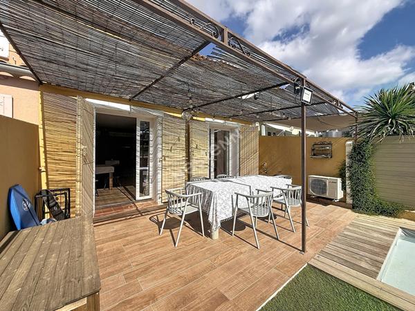 Maison - piscine - 4 chambres-  petite copropriété