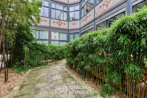 Loft d’architecte de caractère au coeur du Canal Saint-Martin